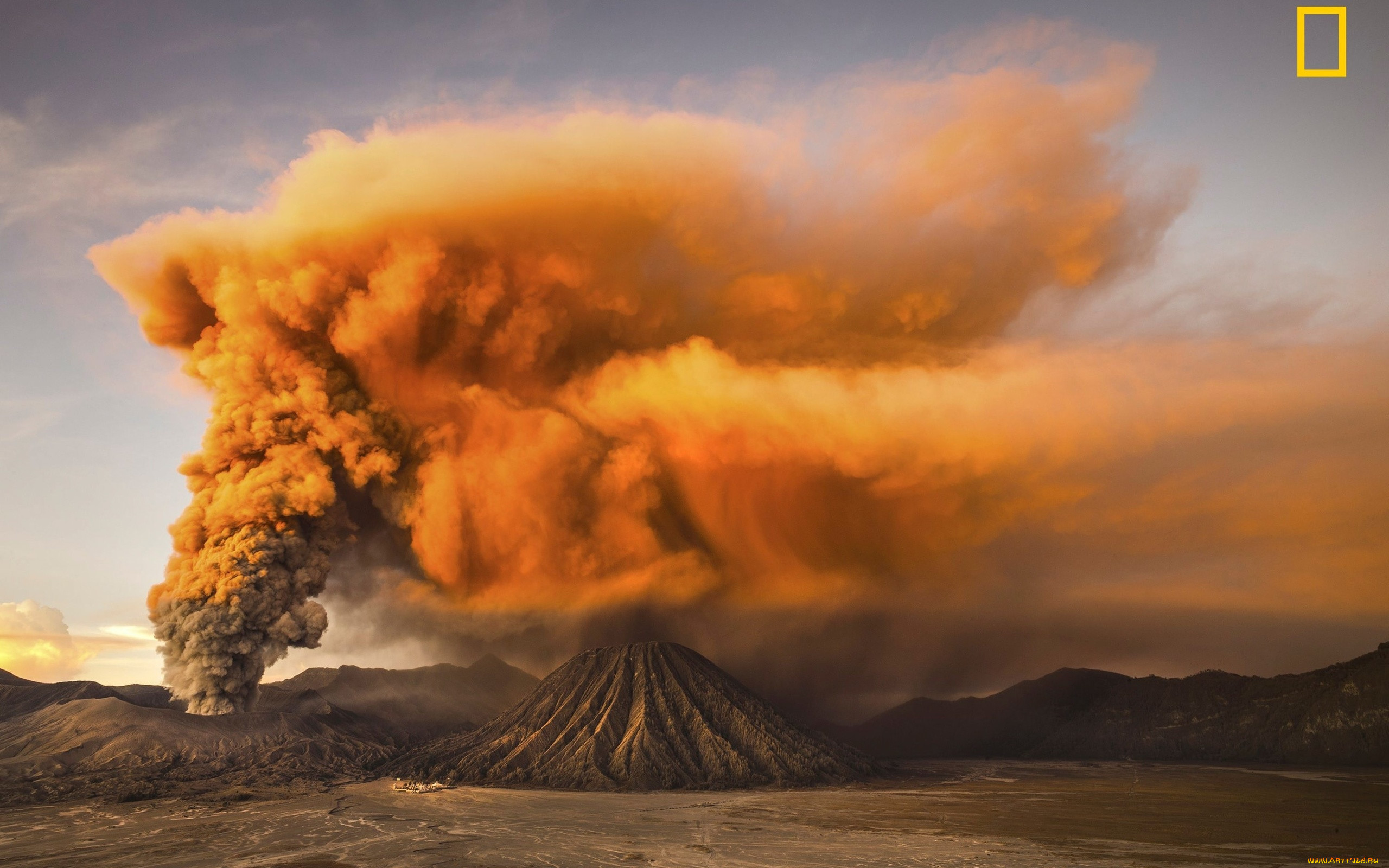 National Geographic извержение вулкана